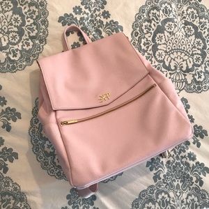 blush pink diaper bag